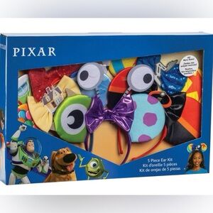 Disney Pixar Ear Headband Set of 5 Incredibles Up Toy Story Monsters Inc